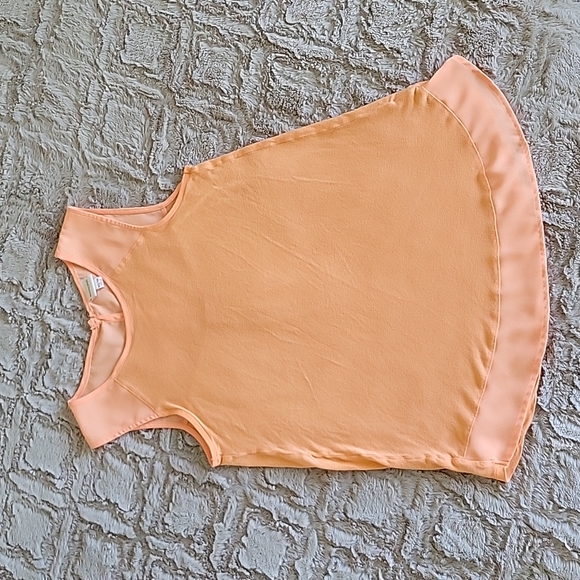 Peach Dressy Tank - Picture 1 of 4